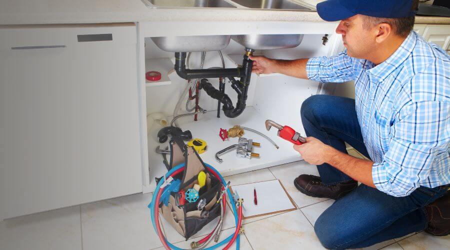 Local annual plumbing maintenance in Crandall, IN
